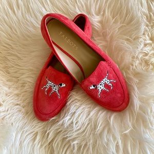 Suede Dalmatian Loafers